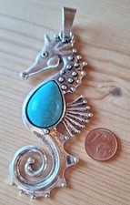 Kettenanhänger Seepferd *Neu*