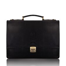 Herren a4 Leder Aktentasche