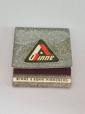 Streichholzheftchen, Binné & Sohn, Dachpappen, Bautenschutzmittel, Pinneberg