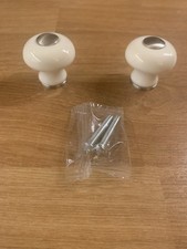 IKEA HISHULT Landhausgriffe Porzellan- Knöpfe für Küche Und Landhausmöbel