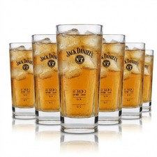 6x Jack Daniels Whiskey Glas