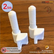 2x Gewindehalter Halterung