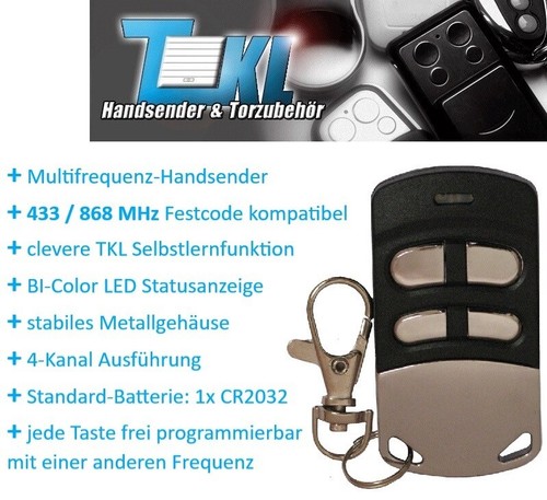 Tkl multi handsender - tkl, mhz