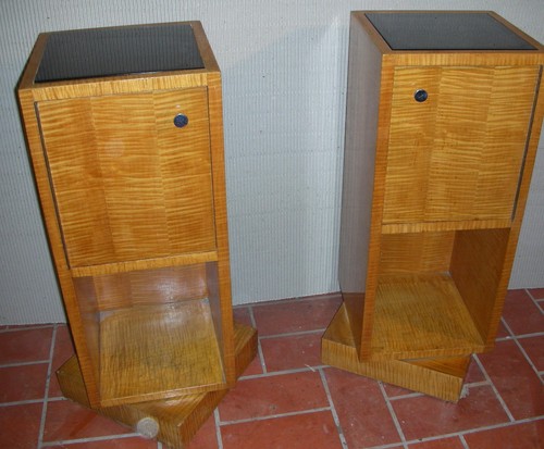 Paar art deco - art-deco, nachttische