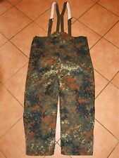 Nässeschutz Hose Regenhose Regenschutzhose BW orig Bundeswehr Flecktarn Outdoor