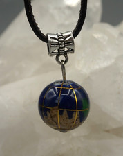 LAPIS LAZULI Anhänger GLOBUS