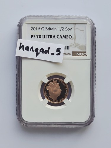 2016 half gold sovereign - 2016,