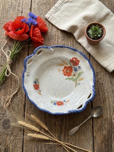 Vintage keramik schale - keramik,