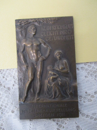 1911 relief bronze - relief,