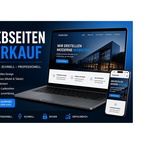 Moderne website erstellung - moderne, website-erstellung