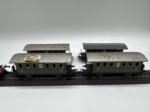 Märklin 4stk personenwagen - h0,