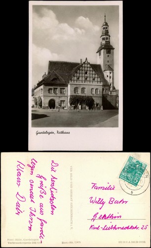 Ansichtskarte gardelegen - ansichtskarte,