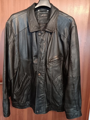 Herren lederjacke schwarzes - herren,