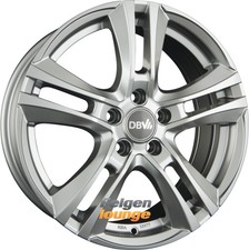4 Alufelgen DBV ANDORRA II Hyper Silber 7,5x18 ET50 5x112 18 Zoll