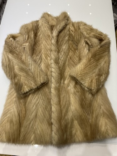Vintage nerz pelz honigblond - nerz,
