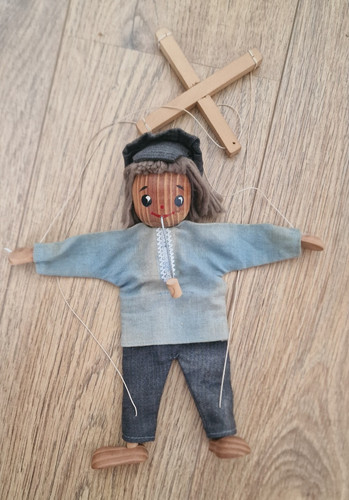 Alte marionette puppe - alte,