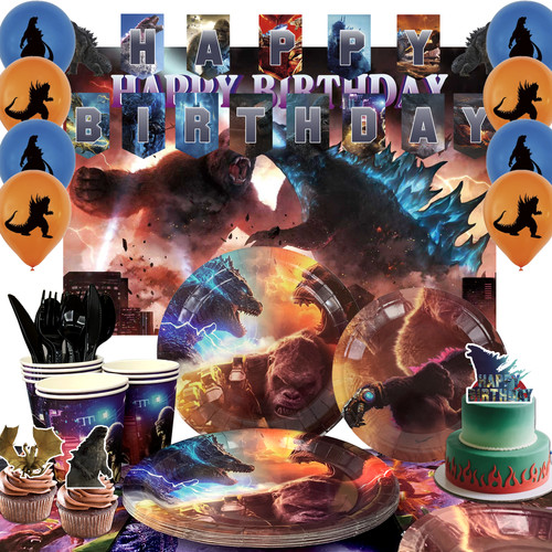 Godzilla kong kinder - x,