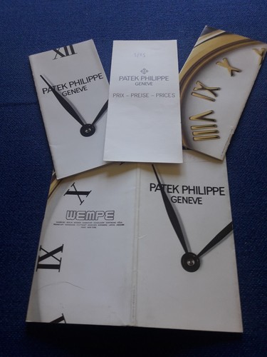 Patek philippe katalog von - patek,