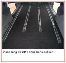 Fußmatten Teppich passend für Mercedes Viano Trend lang Neu ab 2011