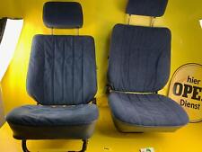 ORIGINAL OPEL Manta B Fahrersitz + Beifahrersitz blau Velour Sitz Sitze Ascona B