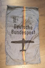 Vintage Germany Air Mail Postal Bag Deutsche Bundespost Postsack Luftpost