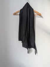 Durchsichtige Schwarze Schal