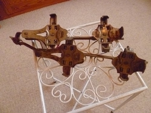 Gleitschuhe alte - gleitschuhe,,