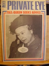 PRIVATE EYE SATIRICAL NEWS MAG