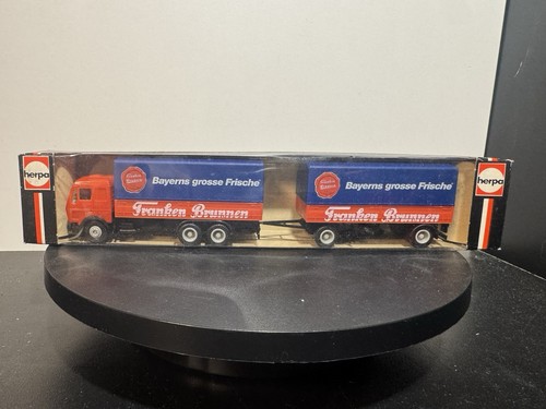 Herpa lkw mercedes - herpa, hängerzug