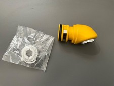 Hansgrohe Axor Uno Drehauslauf für Waschtisch Armatur in gelb 80 -90 er Jahre