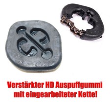 Auspuffgummi verstärkt mit