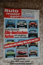 AMS Auto Motor Sport 20/74