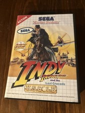 Indy Indiana Jones - Sega Master System Game - CiB - Excellent Condition