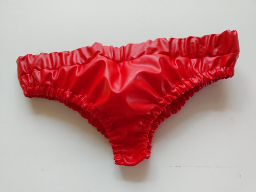 Unisex leder slip kunstleder - slip,