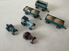 Konvolut Traktor Traktoren + Anhänger  Wiking 1:87 OVP