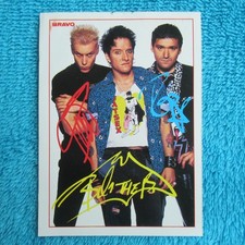 Die Ärzte Autogrammkarte BRAVO