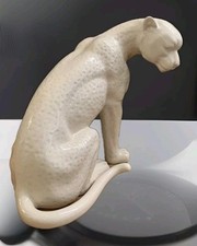 Keramik Leopard Skulptur