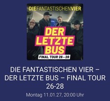 3 Tickets. Die Fanta Vier -