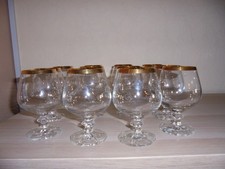 12 alte Cognacschwenker mit