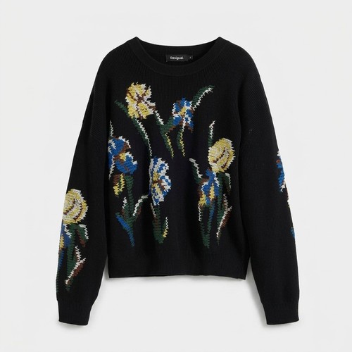 Desigual pullover schwarz xl - desigual, pullover,