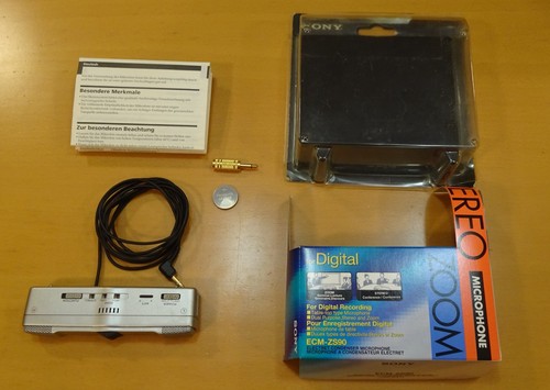 Sony ecm zs90 - ecm‑zs90, –