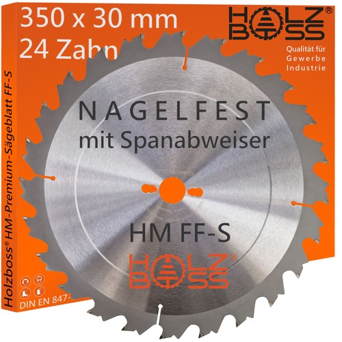 Holzboss sägeblatt 350 - hm-sägeblatt,