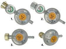 Gasregler Gasdruckregler mit Manometer Druckregler Druckminderer Propanregler