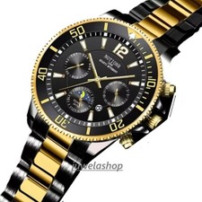 Herrenuhr Datum Leuchtzahlen &