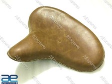 Leder Solo Seat Flathead Für