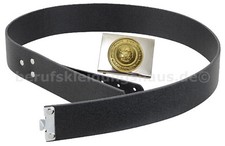 Lederkoppel mit Schloß "Feuerwehr Gott zur Ehr" Koppelriemen Koppelschloß Gürtel