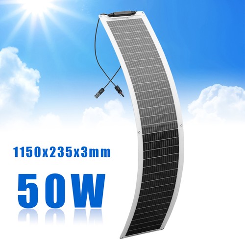 50w flexibel solarpanel - 50w,