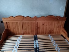 Bett Kiefer massiv geölt