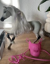 Barbie Pferd Brushable Beauties + Zubehör Mattel