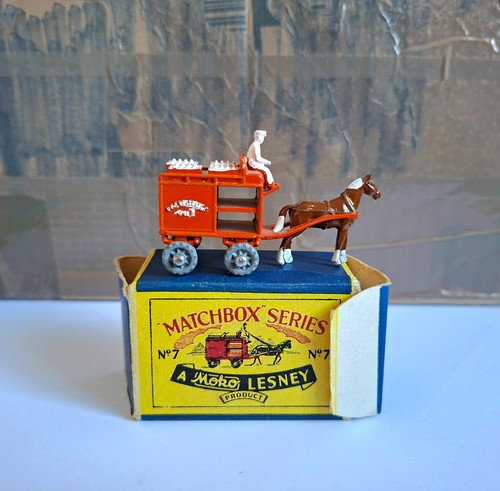 Matchbox horse drawn milk - matchbox,